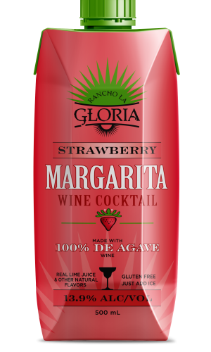 Rancho La Gloria Strawberry Margarita 500 ML