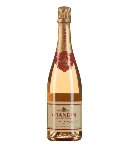 Grandin Anjou Brut Rose Methode Traditionelle 750 ML