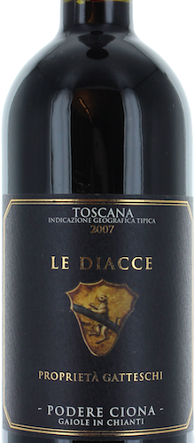 Podere Ciona Toscana Merlot Le Diacce 750 ML
