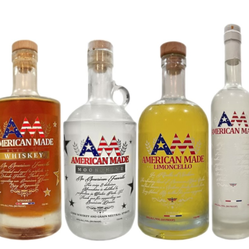 American Made Vodka & Whiskey Combo 750 ML (4 Bottles)