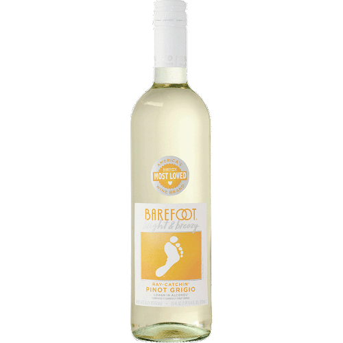 Barefoot Cellars Bright &  Breezy Pinot Grigio 750 ML