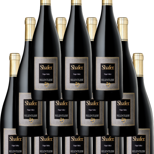 Shafer Vineyards Relentless Napa Valley 2018 750 ML (12 Bottles)