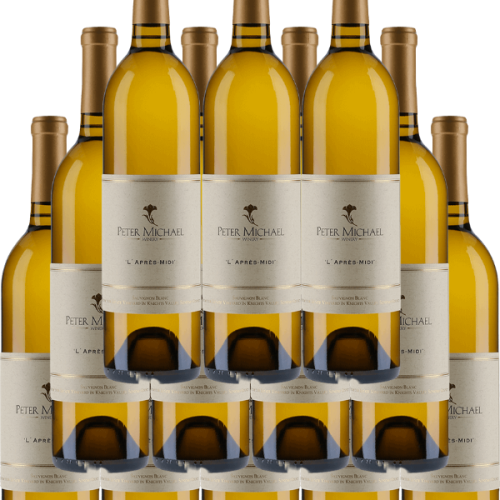 Peter Michael Winery Sauvignon Blanc L'Apres-Midi Knights Valley 2021 750 ML (12 Bottles)