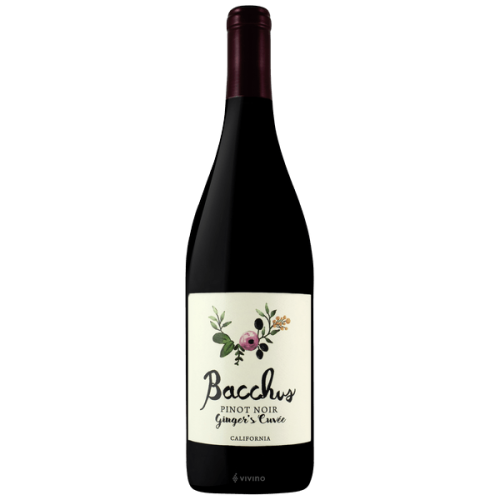 Bacchus Pinot Noir Ginger'S Cuvee California 2017 750 ML