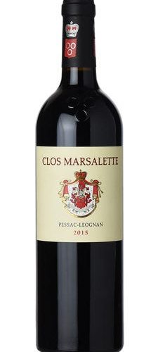 Clos Marsalette Pessac Leognan Rouge 2016 750 ML