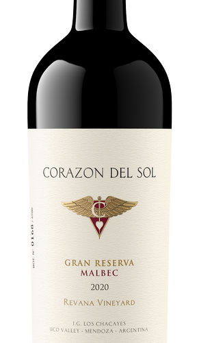 Corazon del Sol Malbec Valle de Uco 2020 750 ML