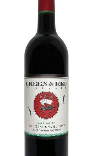 Green & Red Vineyard Zinfandel Chiles Canyon Vineyard Estate Napa Valley 2022 750 ML