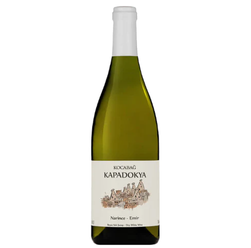 Kocabag Emir-Narince Kapadokya Cappadocia Dry White Wine 2023 750 ML