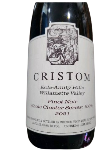 Cristom Whole Cluster Series Pinot Noir Eola-Amity Hills 2021 750 ML