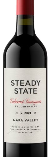 Grounded Wine Co. Steady State Napa Valley Cabernet Sauvignon 2021 750 ML
