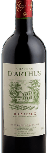 Chateau d'Arthus Bordeaux 750 ML