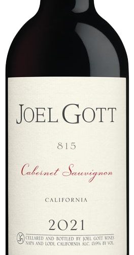 Joel Gott Cabernet Sauvignon 815 California 2021 750 ML