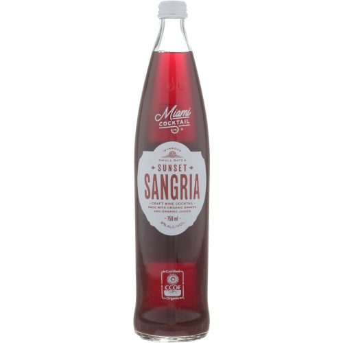 Miami Cocktail Co. Tropical Sangria Craft Wine Cocktail 750 ML
