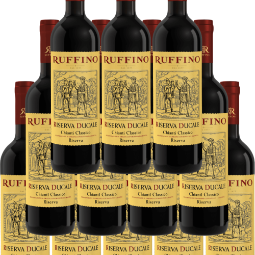 Ruffino Chianti Classico Riserva Ducale 2020 750 ML (12 Bottles)