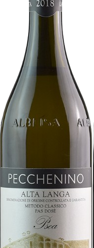 Pecchenino Alta Langa Brut Zero Metodo Classico Psea 2018 750 ML