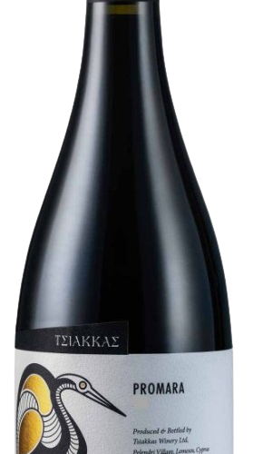 Tsiakkas White Wine Promara Lemesos 2020 750 ML