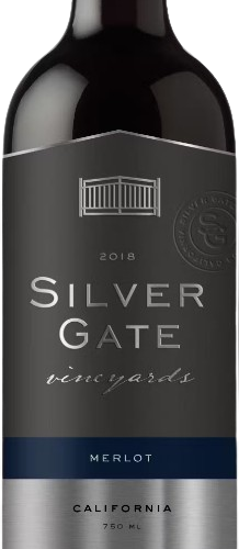 Silver Gate Vineyards Merlot California 750 ML