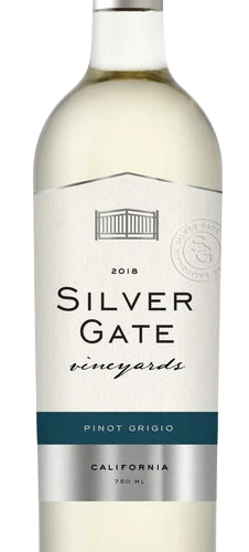 Silver Gate Vineyards Pinot Grigio California 750 ML