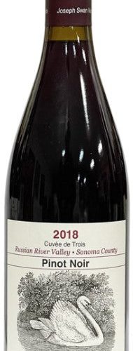 Joseph Swan Vineyards Russian River Valley Pinot Noir Cuvee de Trois 2018 750 ML