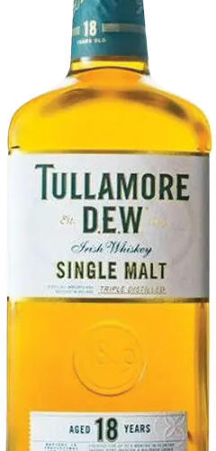 Tullamore D.E.W. 18 Year Old Single Malt Irish Whiskey 750 ML