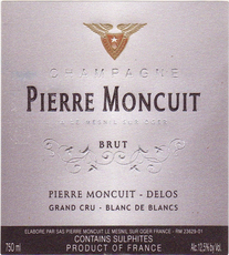Champagne Pierre Moncuit Champagne Delos Grand Cru Brut Blanc De Blancs 1.5 L