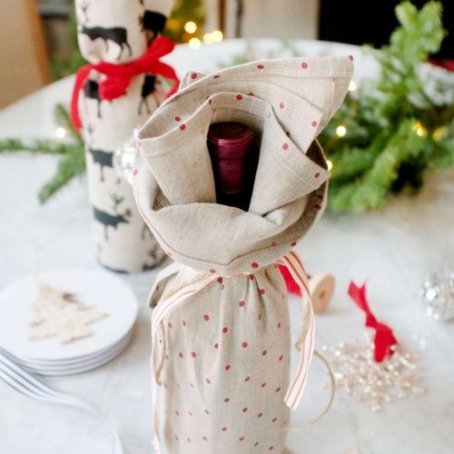 Bottle Gift Wrapping